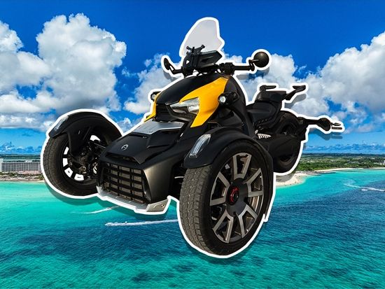 レンタルトライク「can-am RYKER(カンナム ライカー)」6時間レンタルプラン 迫力満点の大型トライクで宮古島の観光地を巡る＜6時間／宮古島＞