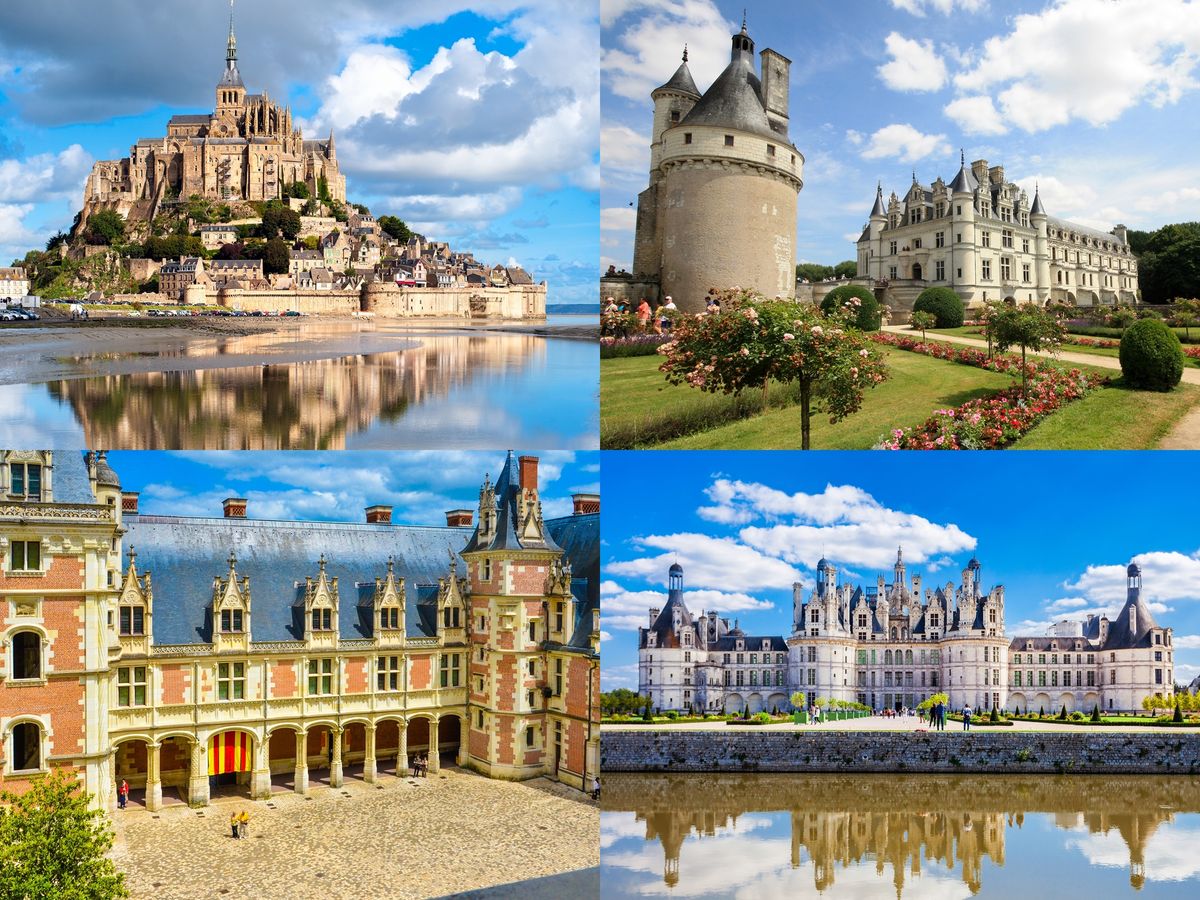Diseñar un Viaje Privado Castillos del Loira Mont-Saint-Michel y Normandía