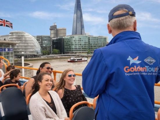 ロンドン ホップオン＆オフ（乗り降り自由）バス チケット予約