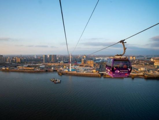 テムズ川を空中散歩！ロンドン IFS ケーブルカー チケット予約＜片道／往復＞
