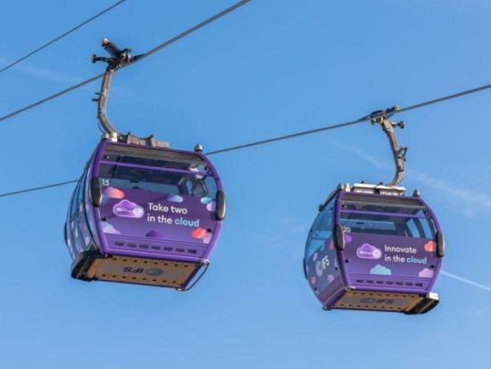 テムズ川を空中散歩！ロンドン IFS ケーブルカー チケット予約＜片道／往復＞