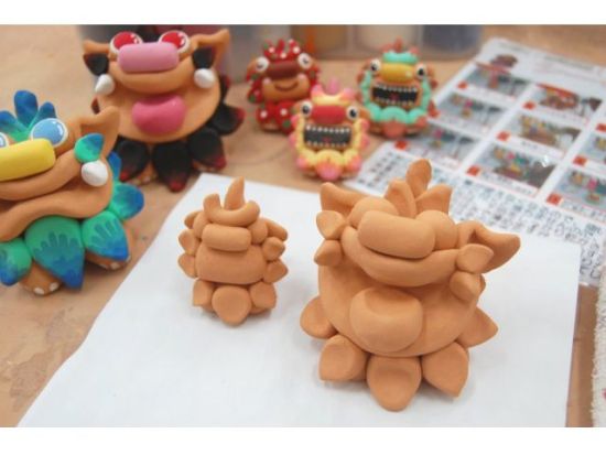 陶器シーサー作り 世界で一つのオリジナルシーサーを作成 美ら風で沖縄文化体験＜当日9時まで予約／那覇平和通り＞by沖縄アート体験美ら風