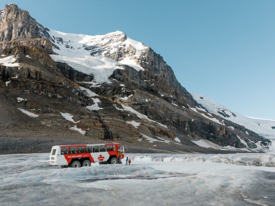 世界遺産カナディアンロッキー　コロンビア大氷原＆ボウ湖＆ペイトー湖 観光ツアー＜5～10月／日本語音声ガイド／英語ドライバー／バンフ発＞