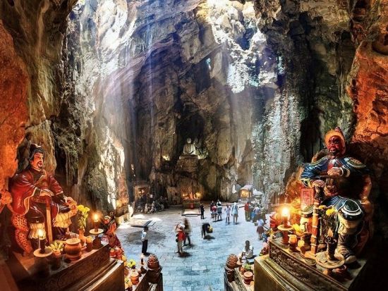 ダナン＆ホイアン満喫2泊3日ツアー！ バーナーヒルズ＋五行山+ミーソン遺跡＋チャークエ村など＜オーシャンビュールーム泊／日本語ガイド／食事付＞