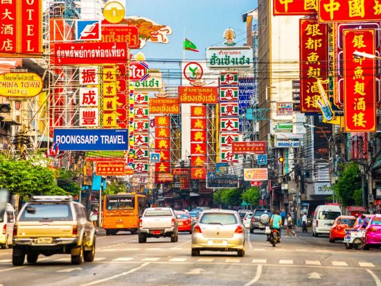 トゥクトゥクで巡る　バンコク名所ツアー　中華街＋バンコク有名寺院＋カオサン通り＜半日／英語or日本語ガイド＞
