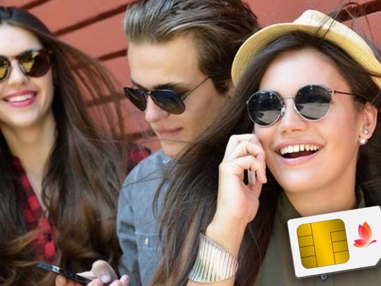 ドバイ空港受取　5G/4GプリペイドeSIM/SIM予約＜2～8GB／7日間or28日間有効＞ 