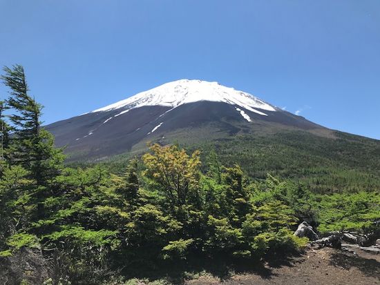 滑沢（なめさわ）にて昼食