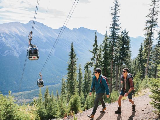 世界遺産カナディアンロッキー　ジョンストン渓谷＆ボウ滝＆フードゥー 観光ツアー＜5～10月／日本語音声ガイド／英語ドライバー／バンフ発＞