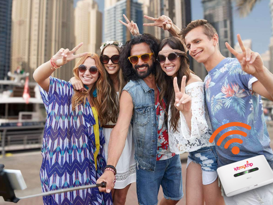 Wi-Fiルーターレンタルサービス＜ドバイ国際空港受取＆返却／4日or7日プラン＞