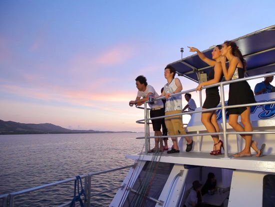 BIGサンセットディナークルーズ ＜食べ放題／飲み放題／無料送迎付き／月・木曜日催行＞