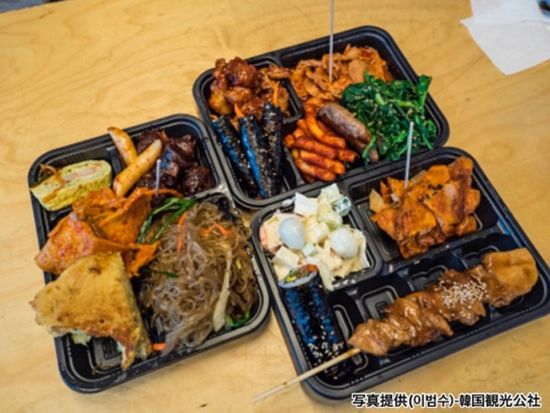 通仁市場＆南大門市場でB級グルメ食べ歩き！昼食は韓国のお弁当体験☆タッカンマリの夕食付きプランあり＜半日／日本語ガイド付き＞