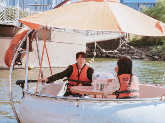  漢江 盤浦(バンポ)セビッソム 水上レジャー「チューブスター」乗船チケット　免許不要！水上でくつろぐ新感覚アトラクション＜1台あたり＞