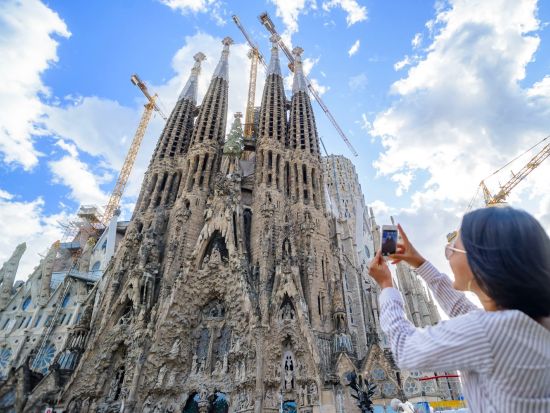 高速列車で行くバルセロナ観光1日ツアー　列車チケット付き＜英語／マドリード発＞