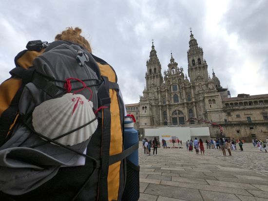 カミーノ・デ・サンティアゴ巡礼体験 日帰りツアー 専用車と徒歩で行く巡礼路＜貸切／現地語ドライバー／サンティアゴ・デ・コンポステーラ発＞