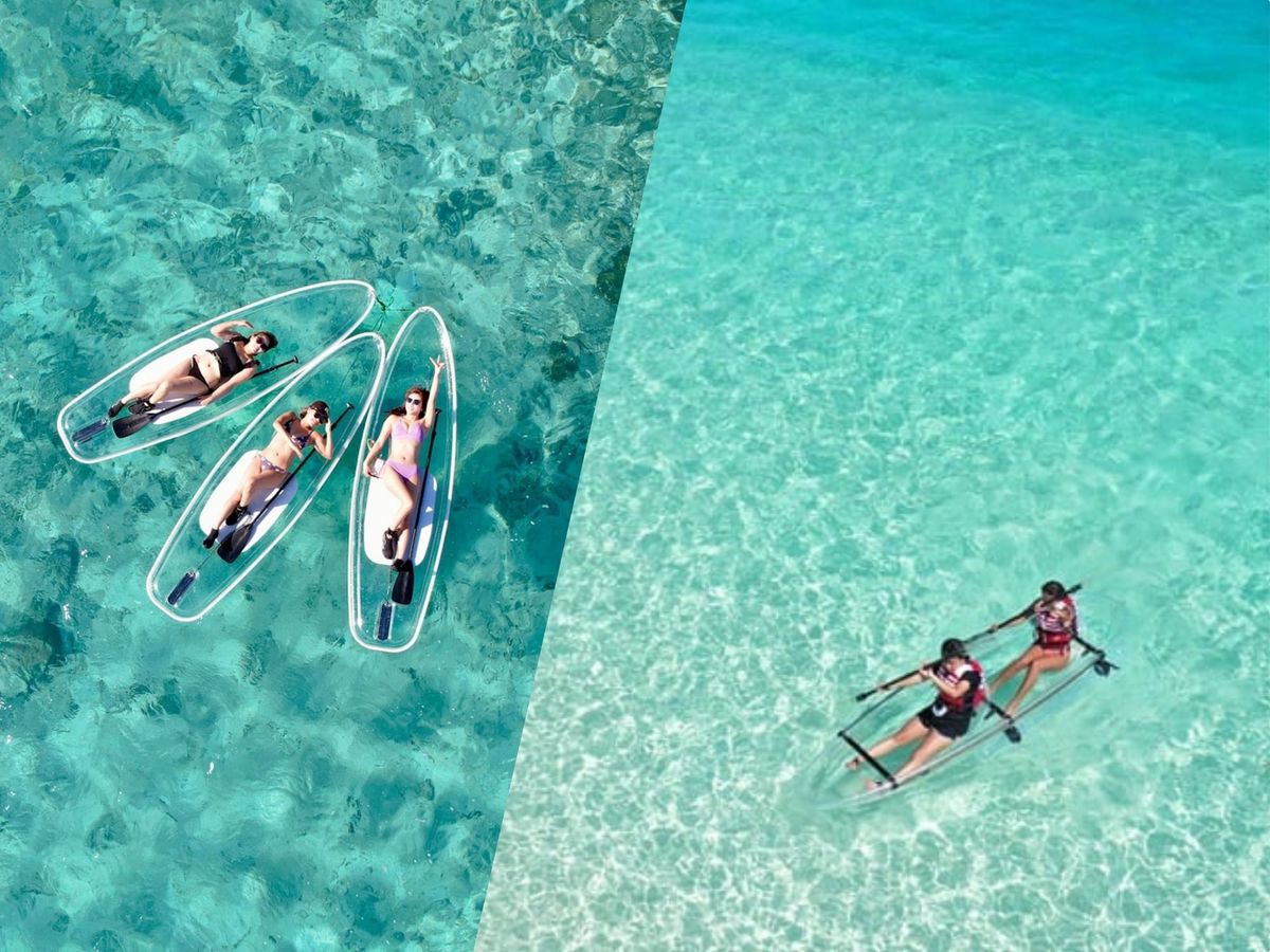 Clear Kayak or Clear SUP in Miyakojima Choose Freely and Enjoy