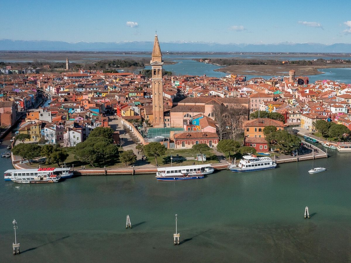ベネチア3島巡り ムラーノ島＋ブラーノ島＋トルチェッロ島＜英語