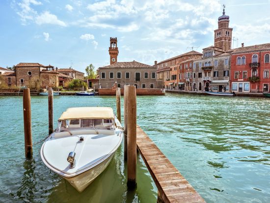 ベネチア2島巡り ムラーノ島＋ブラーノ島＜半日／英語／ベネチア発＞