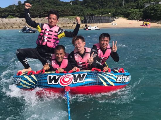 ジェットスキー2艇貸し切り 初めての方も安心！プライベート空間でオーダーメイドのマリンスポーツを楽しむコース＜6時間／写真サービス／うるま市＞