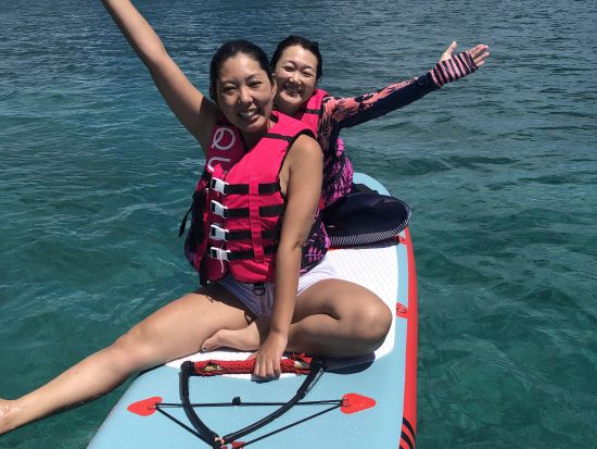 マリンスポーツ遊び放題 初めての方も安心！オーダーメイドでお好きなアクティビティを楽しむコース＜2時間or3時間／写真サービス／うるま市＞