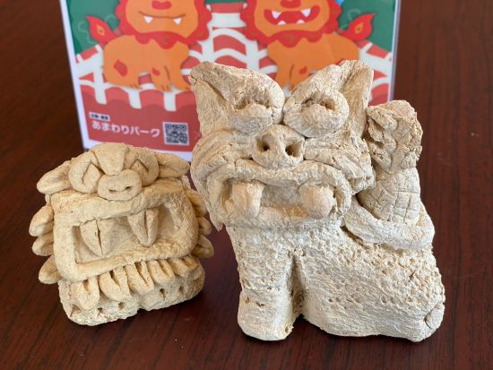 シーサー絵付け体験 世界に一つだけのオリジナルシーサーを作ろう！うるマルシェ商品券付きプランあり◎＜約1時間／3歳～／本島中部 うるま市＞