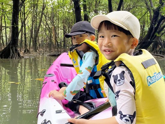 宮良川マングローブカヤック！背もたれ付で超快適♪ファミリーやシニアにもおすすめ！貸切プランもあり【スマホ撮影付き】＜石垣島発＞