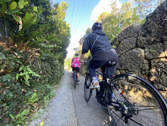 沖縄離島サイクリング！1日1組限定！e-bikeでサクッと沖縄の島々を観光しよう インストラクター同行で安心♪＜約4時間／昼食付＞
