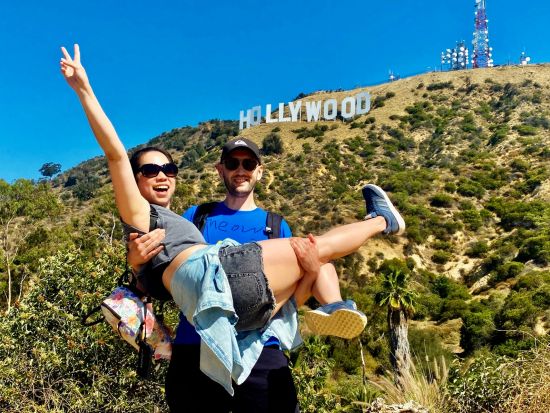 ハリウッドサイン　ハイキングツアー　ロサンゼルスのパノラマビューを満喫 ＜90分／午前または夕方／英語ガイド＞