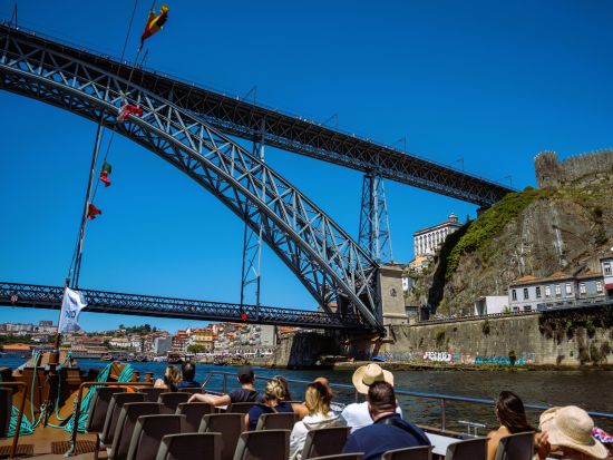 ドウロ川クルーズチケット 6つの橋を巡るパノラマツアー＜ポルト発＞