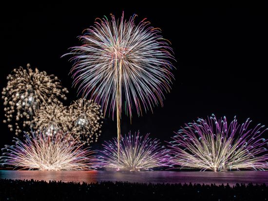 8月11日限定！三国花火大会を観覧する日帰りバスツアー 専用観覧席で圧巻の花火を鑑賞＋東尋坊を自由散策 海鮮と越前そばの夕食付き＜金沢発着＞