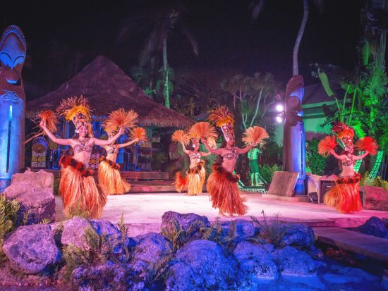 【早割】グアム フィッシュアイ アイランドカルチャーディナーショー　ディナービュッフェやBBQフィエスタプレートコースあり＜海中展望塔見学付き・送迎付き選択可＞