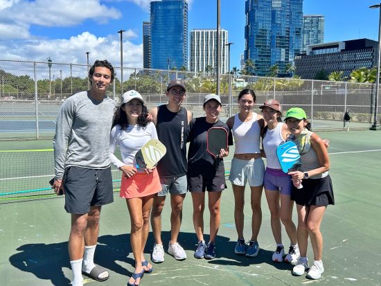 ピックルボール体験レッスン　ハワイで人気沸騰中！誰でも簡単に楽しめるアメリカ発の新スポーツ「ピックルボール」を体験＜2時間／日本語インストラクター＞