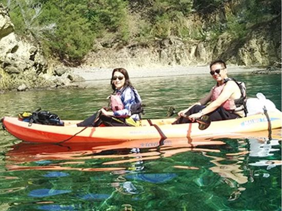 父島半日カヤックツアー 初心者でも安心！透き通った海に浮かび感動のひと時を体験＜午前 or 午後／小笠原諸島・父島発／1～6名＞