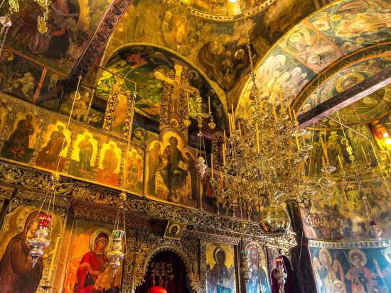 世界遺産メテオラ観光1日ツアー 多言語オーディオガイド＋昼食付き ＜英語ガイド／アテネ発＞