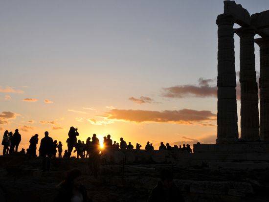 スニオン岬サンセット鑑賞ツアー ポセイドン神殿観光＜英語／アテネ発＞