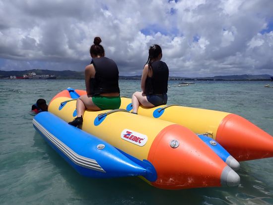 シュノーケリング＋マリンアクティビティ　パラセーリングやジェットスキーなどから選択可能＜日本語インストラクター／ホテル送迎付き＞by パンパシフィックダイバーズ