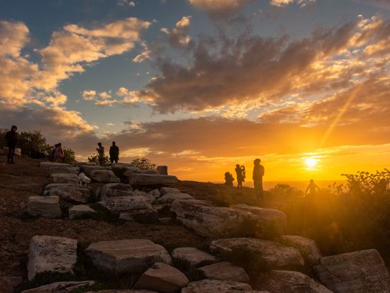 スニオン岬サンセット鑑賞ツアー ポセイドン神殿観光＜英語／アテネ発＞