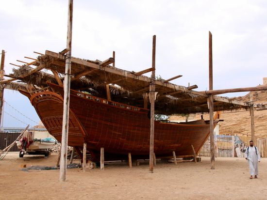 Dhow in Sur
