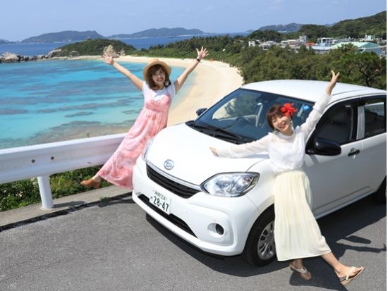 【レンタカー】人数や旅程に合わせて選べる車種とレンタルプラン！渡嘉敷島をのんびりドライブ＜1時間～／渡嘉敷島＞