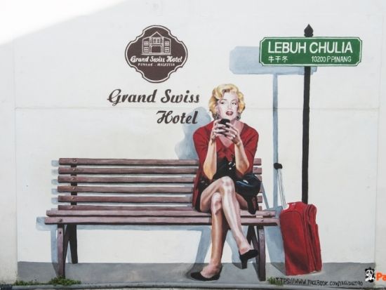 ペナン観光ツアー　世界遺産ジョージタウン＋ブルーマンションでの昼食＋トライショー乗車＜半日／送迎付きプランあり／日本語ガイド＞