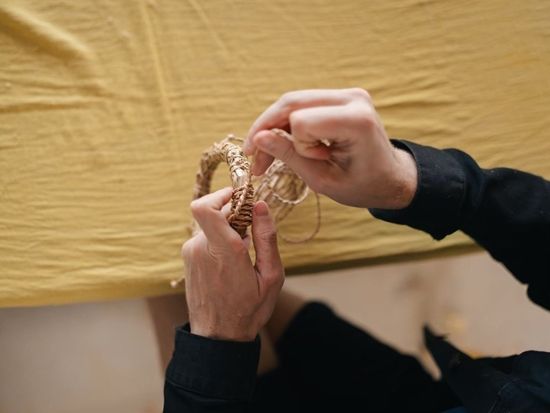 ミニガンシナーづくり体験 沖縄ならではのお土産を手作り 昔ながらの民具をアレンジしたミニガンシナー＜2時間／沖縄本島北部＞