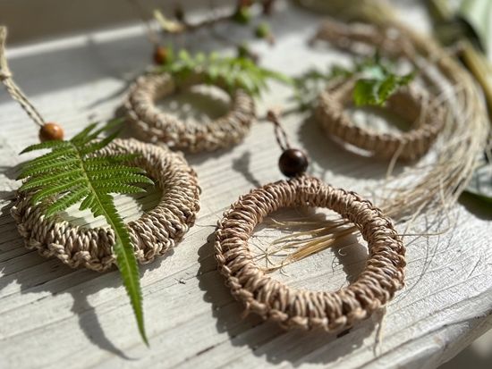 ミニガンシナーづくり体験 沖縄ならではのお土産を手作り 昔ながらの民具をアレンジしたミニガンシナー＜2時間／沖縄本島北部＞