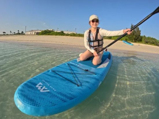 SUP&貸切ウミガメシュノーケル 初心者の方も大歓迎！宮古島ならではの大自然を感じながら特別な思い出作り♪＜撮影データ無料／約3～4時間／宮古島＞