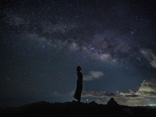 星空フォトプラン 美しく輝く満点の星空を背景に記念撮影 石垣島で思い出に残る写真を◎＜30分／5カット～／宮古島＞