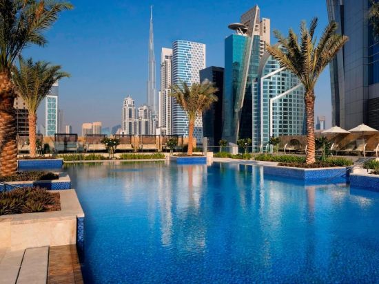 【宿泊者限定】チェックイン前に朝食＆スパでリフレッシュ☆JWマリオット マーキス ドバイ＜ドバイ発＞