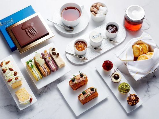 ザ・ロイヤル・ティールーム（The Royal Tea Room）☆食事券＆事前予約サービス ＜アフタヌーンティー＞*アトランティス・ザ・ロイヤル内