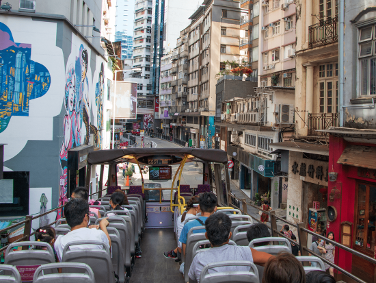 香港　乗り降り自由バス 1日パス