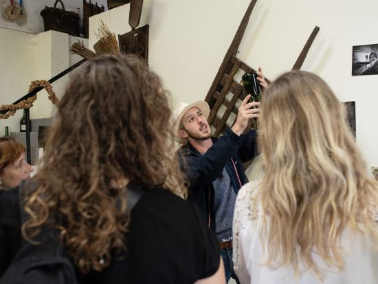 シャンパーニュ地方　家族経営のワイナリー2軒見学＆試飲＜午前／ランス発／英語ガイド＞