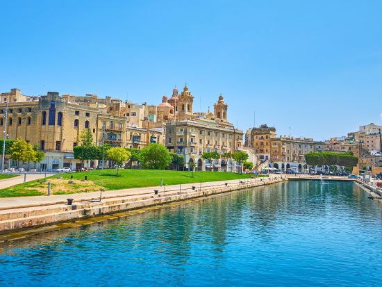 マルタ スリーシティーズ半日観光ツアー クルーズ付き ＜英語＞