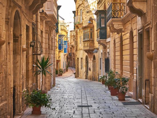 マルタ スリーシティーズ半日観光ツアー クルーズ付き ＜英語＞