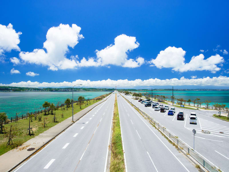 海中道路